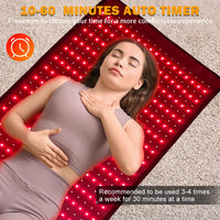 Most Popular Red Light Therapy Yoga Mat Pilates Mat with 660Nm 850Nm Infrared Light Therapy for Home and Gym Use Pain Relief
