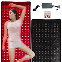 Most Popular Red Light Therapy Yoga Mat Pilates Mat with 660Nm 850Nm Infrared Light Therapy for Home and Gym Use Pain Relief
