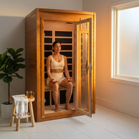 Barcelona 1 to 2 Person Low EMF FAR Infrared Home Sauna — Lifestyle