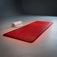 Most Popular Red Light Therapy Yoga Mat Pilates Mat with 660Nm 850Nm Infrared Light Therapy for Home and Gym Use Pain Relief — Studio Shot